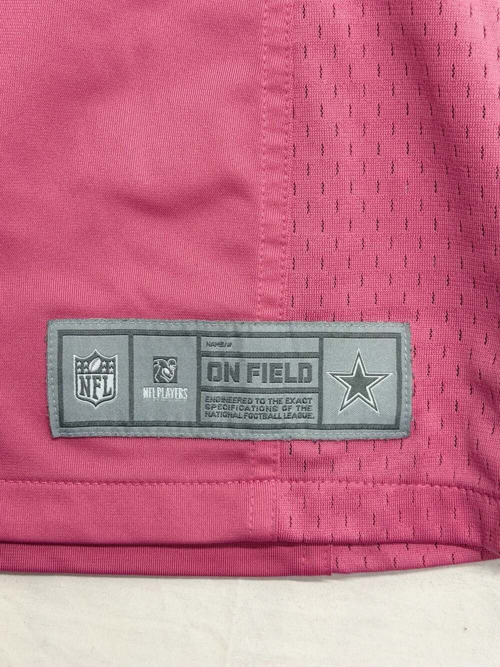 NFL Dallas Cowboys Jason Witten 82 Pink Breast Cancer Awareness Jersey Size L - Picture 4 of 8